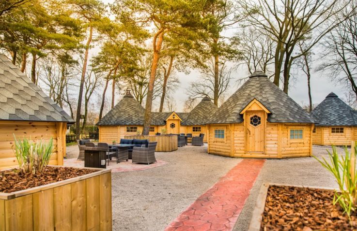 Camping Beringerzand - Finnische Cottages in Limburg