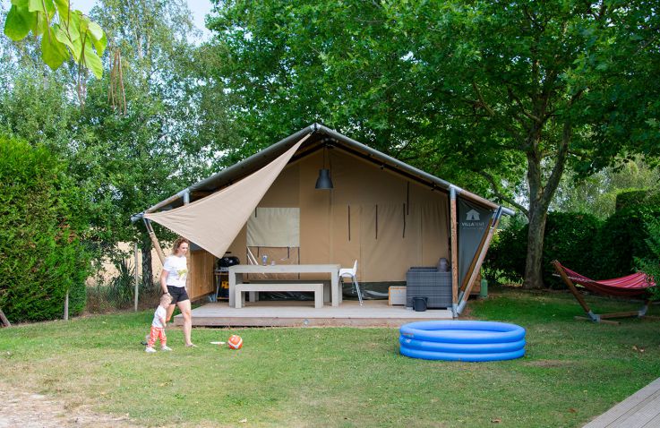 Camping Les Bois du Bardelet - Safarizelte Loire
