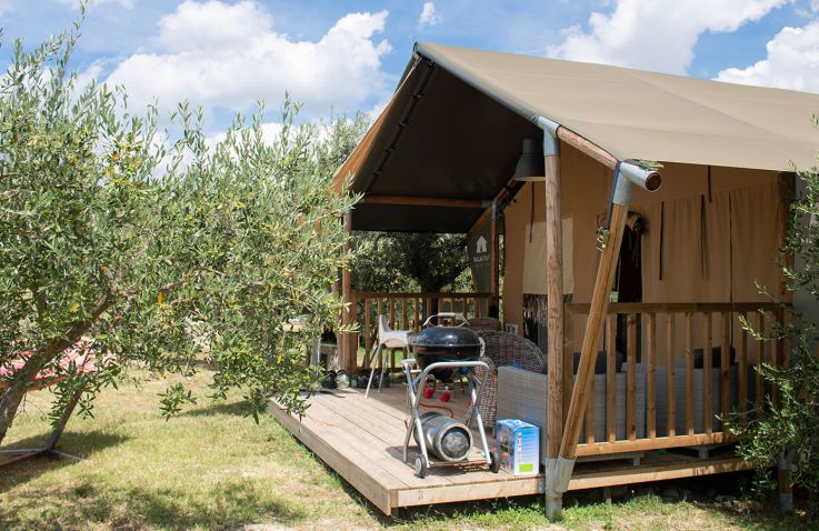 Camping Pian di Boccio - Safarizelte Umbrien