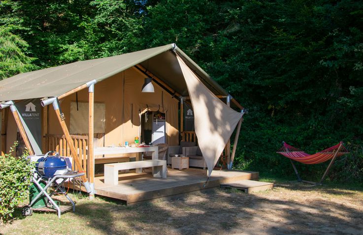 Camping Domaine du Logis - Safarizelte Bretagne