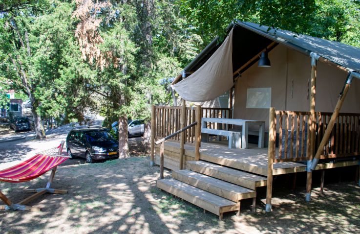Camping Colleverde – Safarizelte Toskana