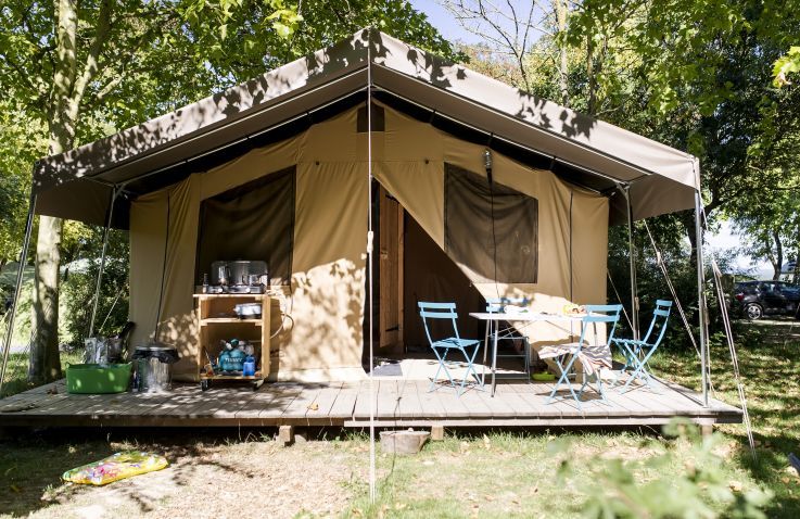Huttopia Calvados - Luxus-Camping in der Normandie