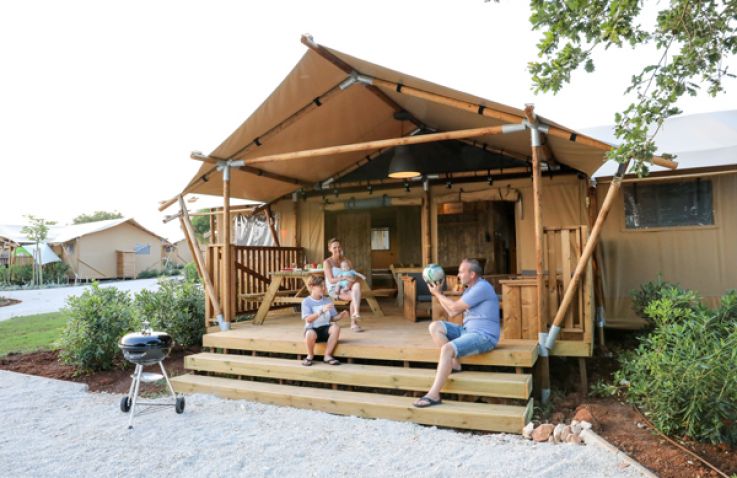 Campingplatz Val Saline – Safarizelte in Istrien