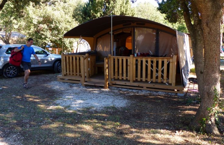 Campingplatz Polari - Lodge-Zelte in Istrien 