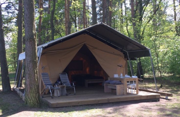 Camping am Blanksee - Safarizelte in Mecklenburg-Vorpommern 