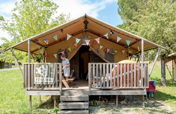 Camping Lac du Causse - Glamping in Dordogne