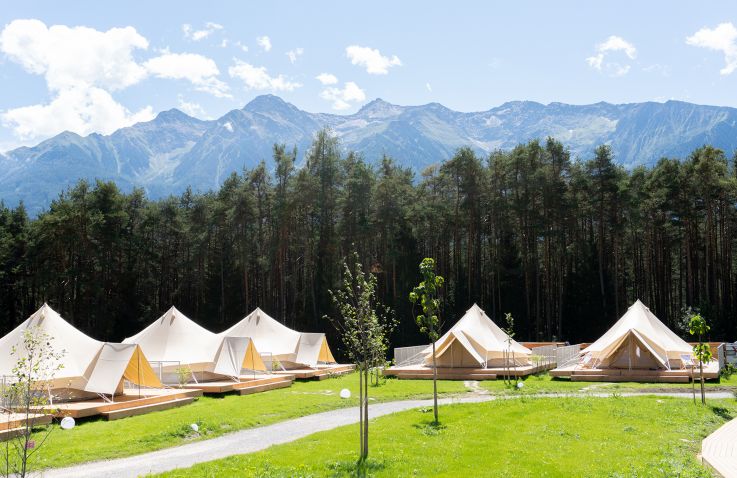 Sonnenplateau Camping Gerhardhof - Lodge-Zelte in Tirol