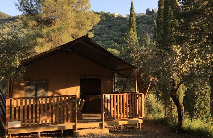 Camping Vallicella - Safarizelte Toskana