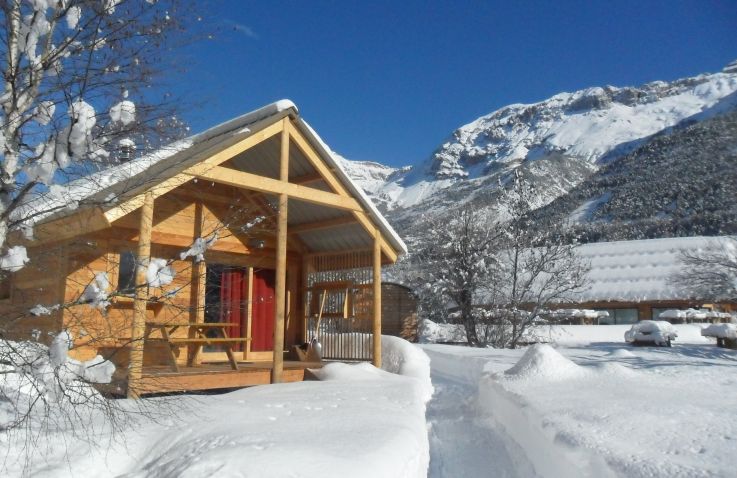 Huttopia Winter Chalets – Vallouise - Glamping Französische Alpen