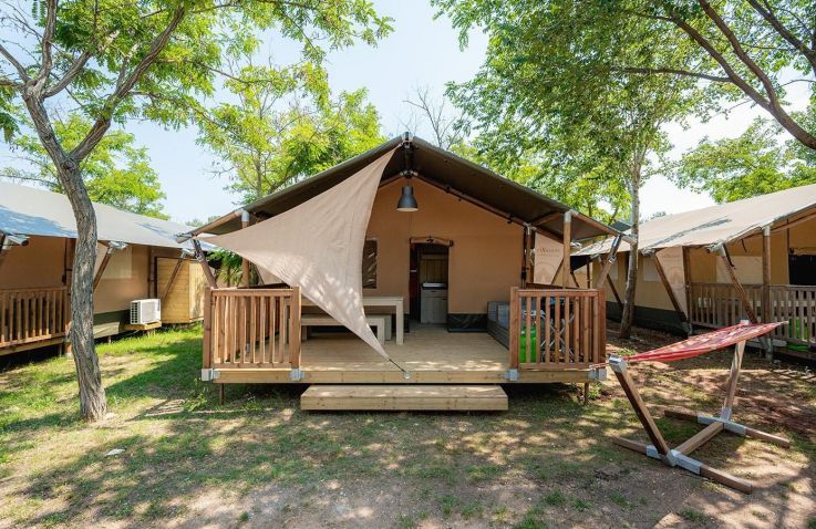Medrose Camping - Safarizelte, Ardèche
