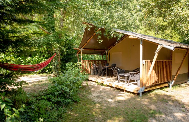 Camping Fargogne - Safarizelte in Frankreich