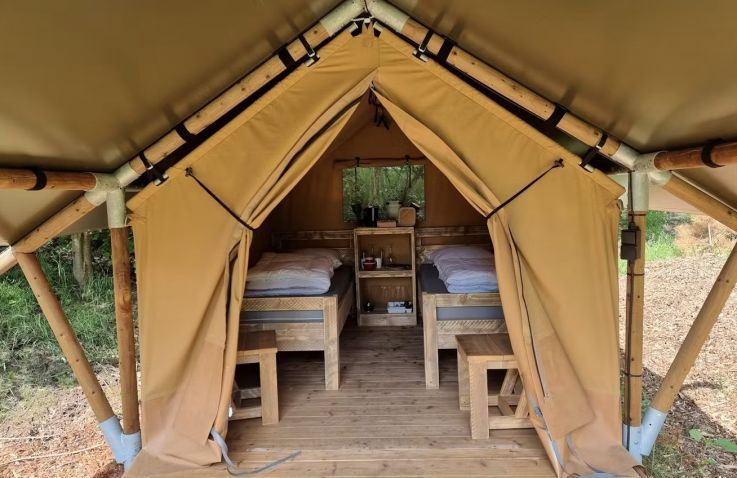 Camping het Horstmannsbos - Safarizelte in Drenthe