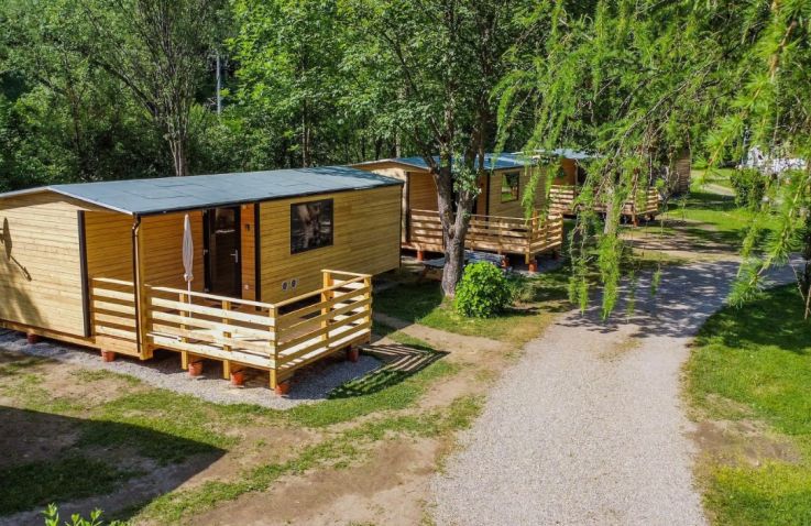 Drau Camping - Mobilhome und Wood Cubes in Sachsenburg