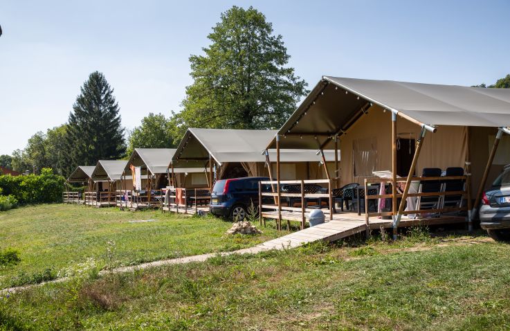 Camping Walsheim - Safarizelte Saarland