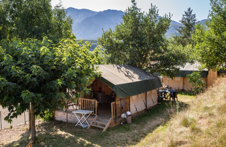 Camping Le Rotja - Safari-Zelte Languedoc-Roussillon