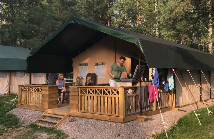 Småland Miniglamping - Safari-Zelte in Gullringen, Schweden