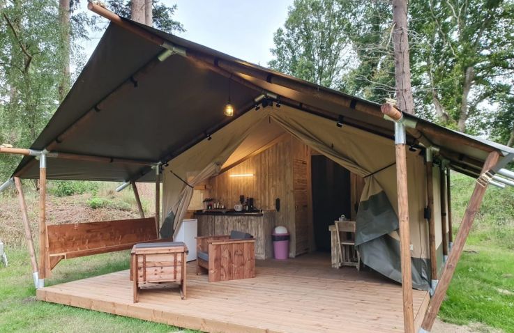 Camping de Chênefleur - Safari-Zelte Belgische Ardennen