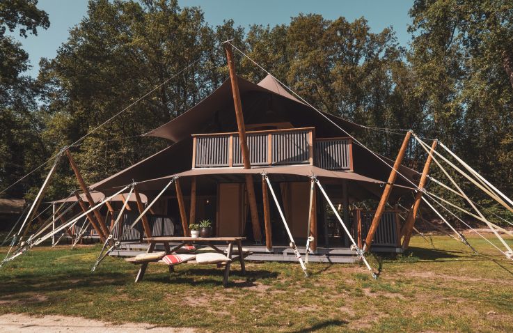 Ferienpark Sandberghe - Luxuriöse Kings Lodge in Nordbrabant