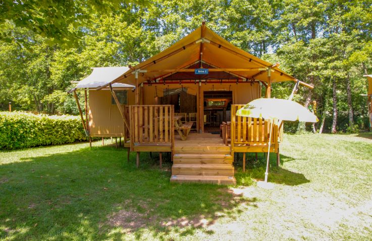 Camping La Draille - Safari Zelte Dordogne