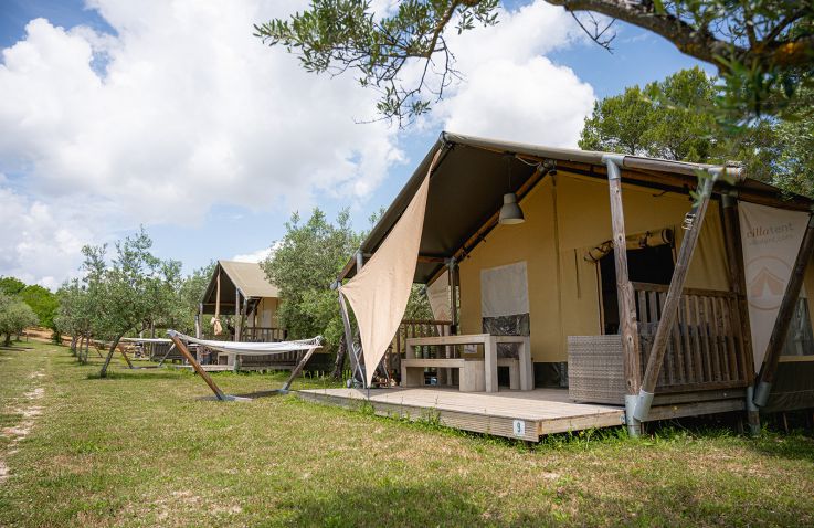 Camping Pian di Boccio - Safarizelte Umbrien