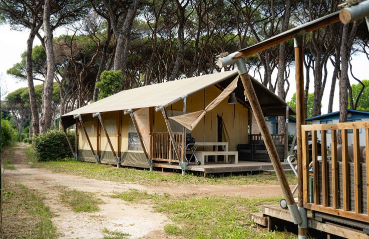 Camping Roma Capitol - Safarizelte Rom