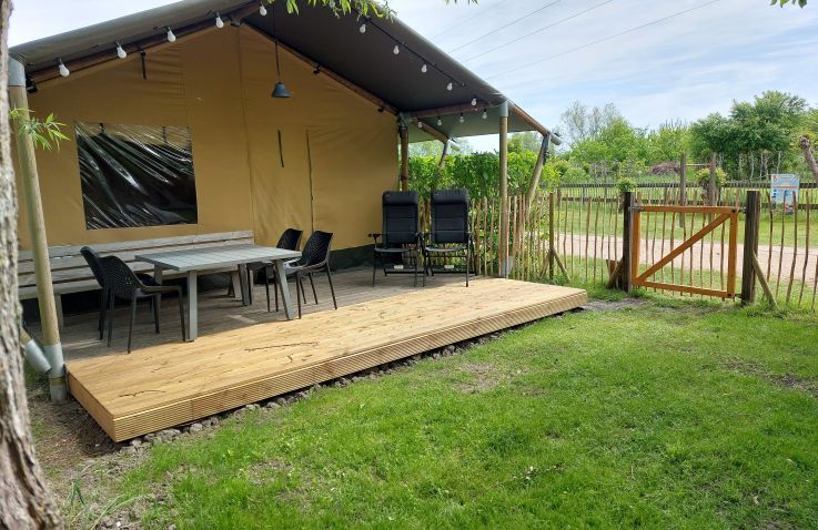 Familiencamping de Gouwe Stek - Safarizelte Nordholland