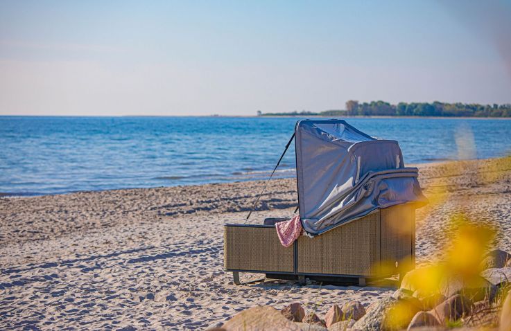 Schlafstrandkorb Schleswig-Holstein - Ferienland Ostsee