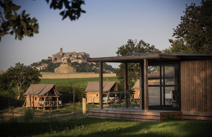 Huttopia Pays de Cordes sur Ciel - Glampingunterkünfte in Frankfreich