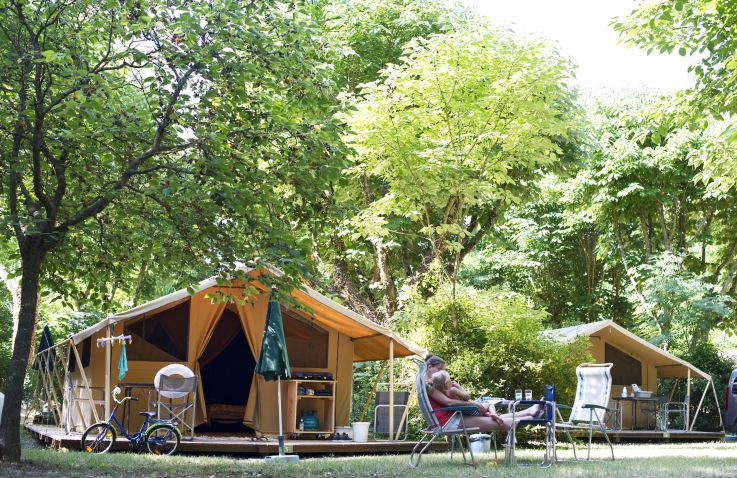 Huttopia Le Moulin - Glamping Ardèche