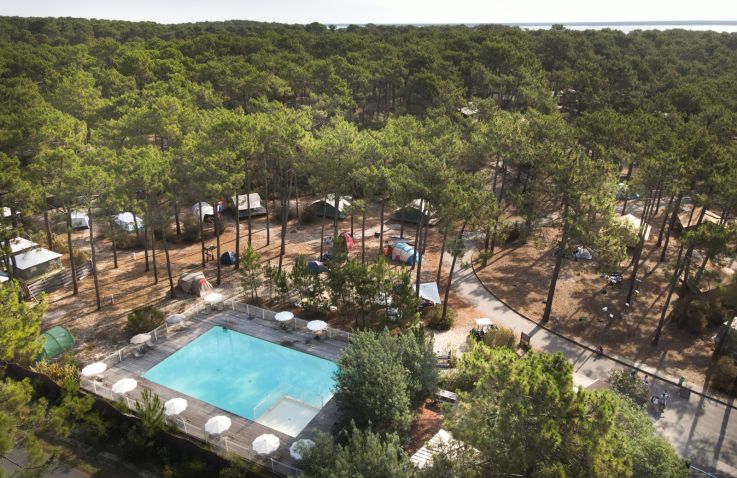 Huttopia Lac de Carcans – Glamping Aquitanien