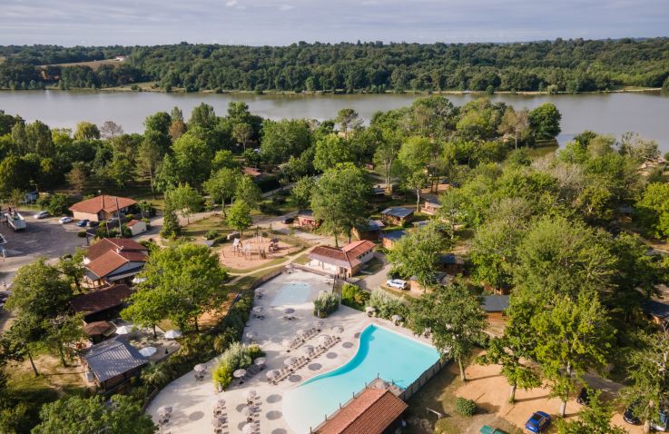 Camping Huttopia Lac de l'Uby - Glamping-Unterkünfte in Okzitanien