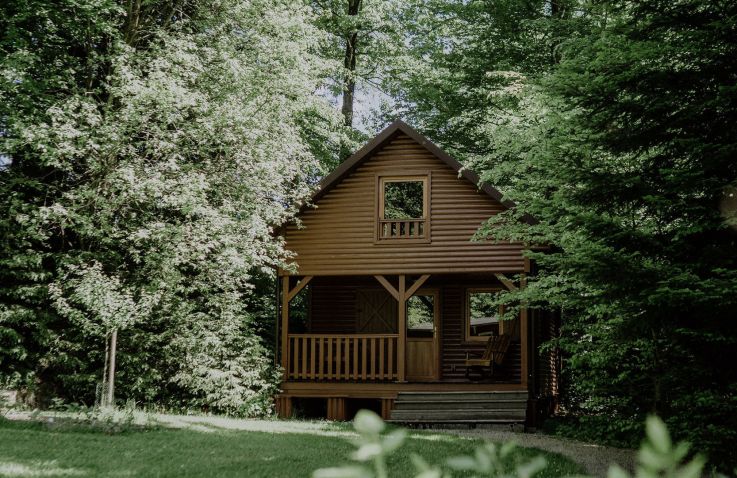 Waldbad Isny - Blockh&uuml;tten & Tiny House im Allg&auml;u