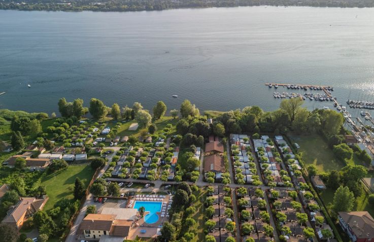 Camping Okay Lido - Lodgezelte und Mobilheime in Sesto Calende