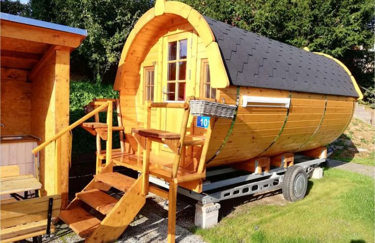 Campingplatz Hetzingen - Wohnf&auml;sser in der Eifel