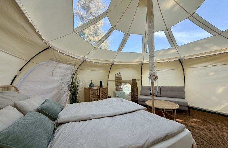 Campingpark Gugel - Glampingzelte im Dreil&auml;ndereck