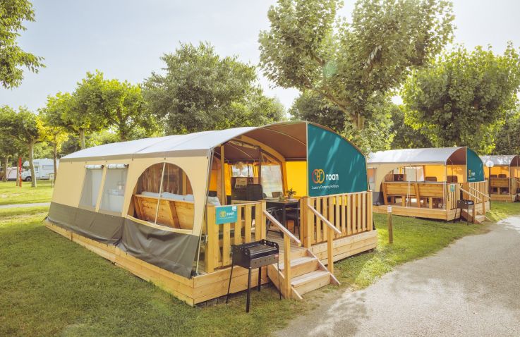 Camping Lanterna - Lodge Zelte in Istrien