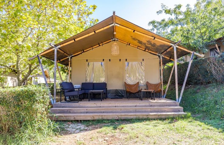 Camping Lanterna - Safari-Zelte in Istrien 