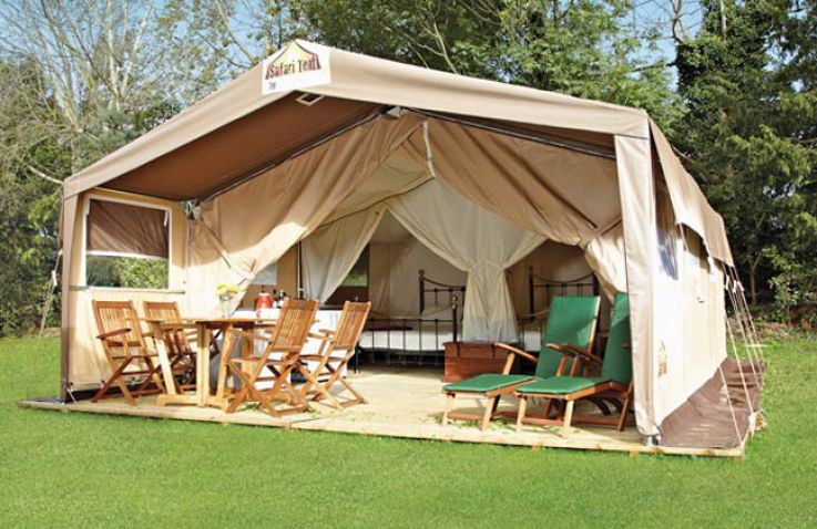 Camping La Baume - luxuriöse Eurocamp-Unterkünfte an der Côte d'Azure