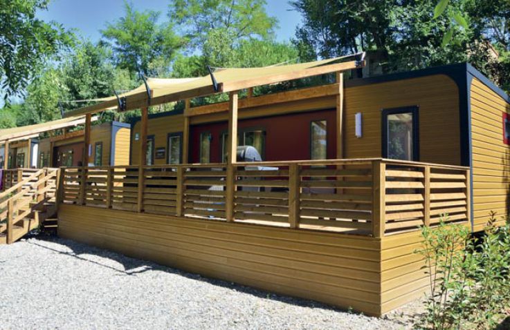 Altomincio Family Park - Luxuriöse Eurocamp-Mobilheime am Gardasee