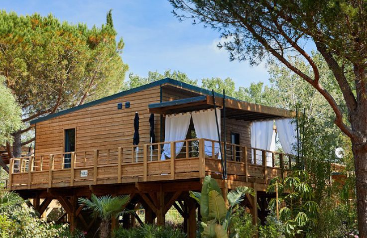 Ecolodge l'Étoile d'Argens - Lodge an der Côte d'Azur